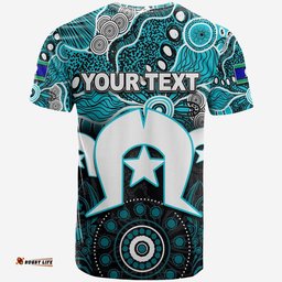 custom personalised power australian football torres strait islanders mix aboriginal t shirt