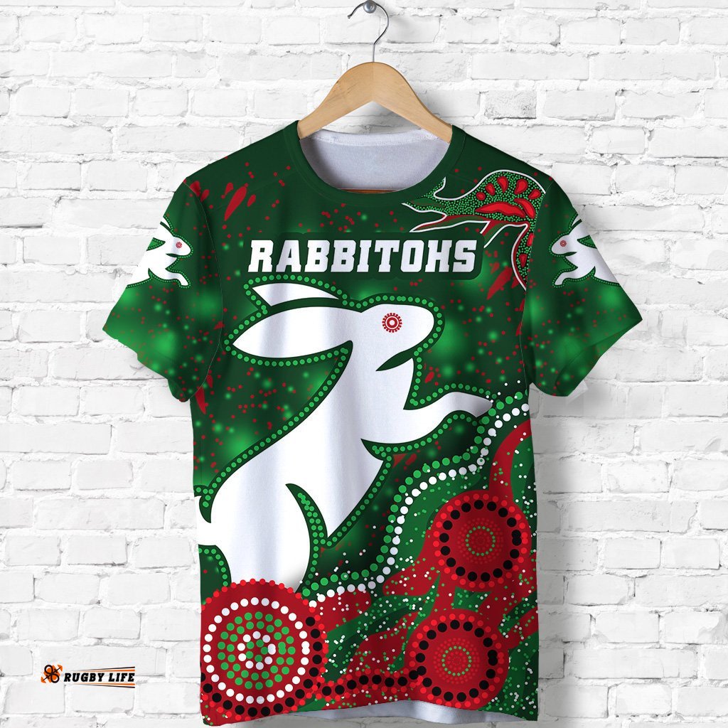 custom personalised rabbitohs t shirt magic style