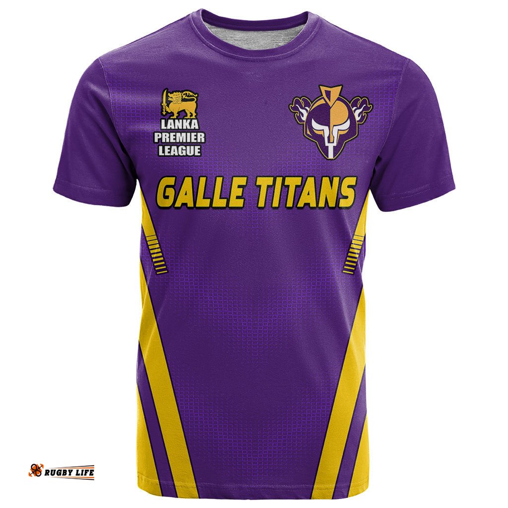 custom galle cricket t shirt lanka league 2023