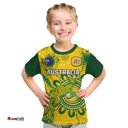 custom text and number australia soccer t shirt kangaroos matildas 2023 fifa womens world cup