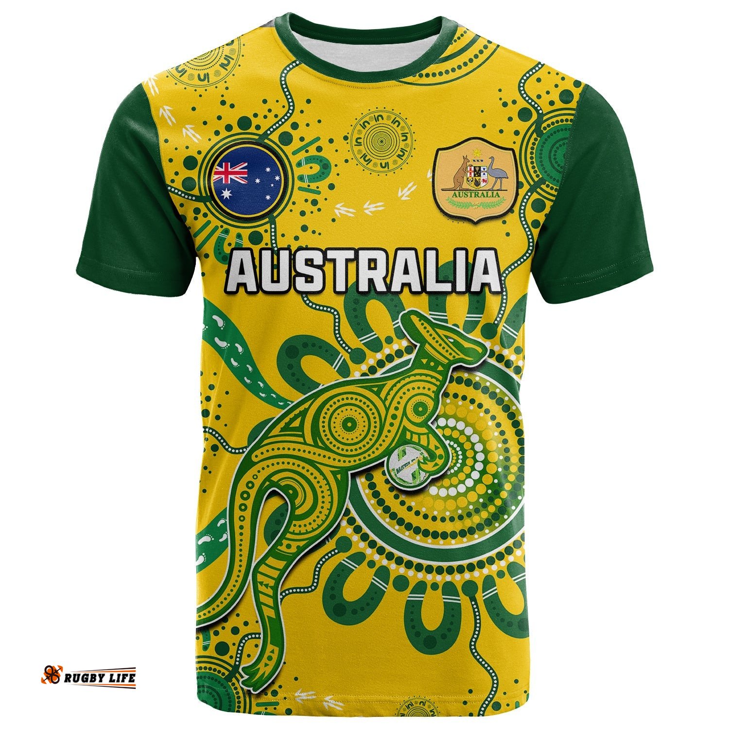 custom text and number australia soccer t shirt kangaroos matildas 2023 fifa womens world cup