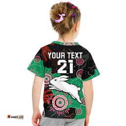 custom personalised rabbitohs rugby naidoc 2023 t shirt torres strait aboriginal
