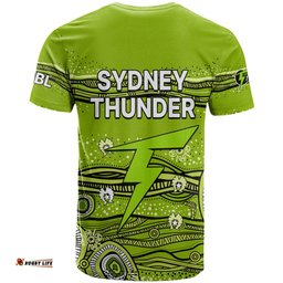 australia thunder cricket t shirt indigenous 2023