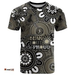 naidoc week 2024 fire burning t shirt aboriginal dots black art