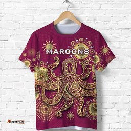 queensland t shirt maroons indigenous