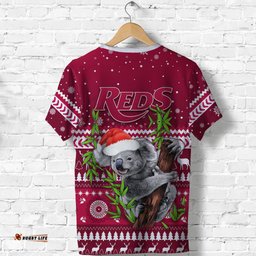 reds christmas t shirt queensland rugby indigenous