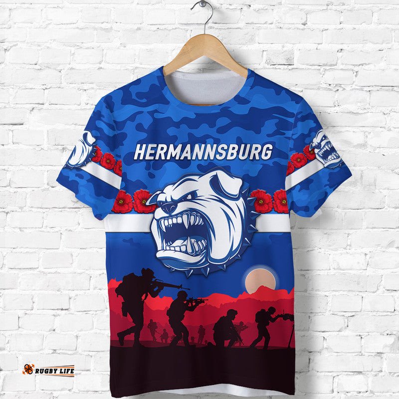 custom personalised hermannsburg western aranda bulldogs football club anzac t shirt simple style