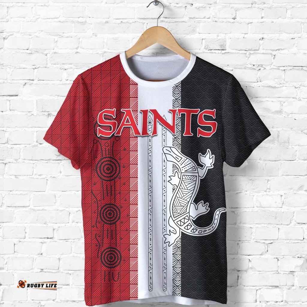 saints indigenous t shirt