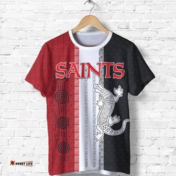 saints indigenous t shirt