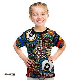 australia naidoc week 2023 t shirt for our elders indigenous