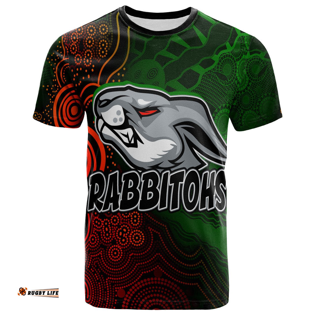 rabbitohs rugby t shirt customrabbitohs aboriginal t shirt
