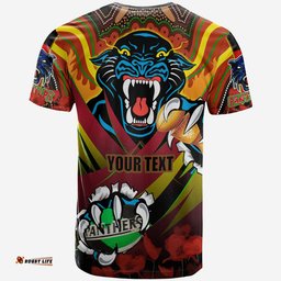 panthers premierships rugby t shirt custom go panthers champion claw scratch aboriginal culture t shirtAmazing Aussie