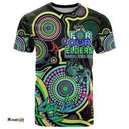 custom naidoc week 2023 t shirt indigenous tribal ver02 yellow
