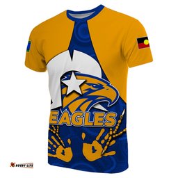 custom personalisednaidoc west coast eagles t shirt aboriginal patterns
