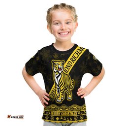 richmond tigers unique winter season t shirt tigers merry christmas