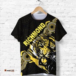 richmond t shirt power tigers indigenous