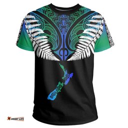 new zealand maori t shirt silver fern poutama shirtAmazing Aussie