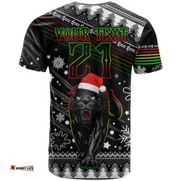 custom panthers rugby t shirt go the mighty panthers 2023 christmas vibe unique