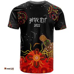 australia naidoc week 2022 t shirt custom naidoc week 2022 with australia flag and aboriginal inspired dot pattern t shirt