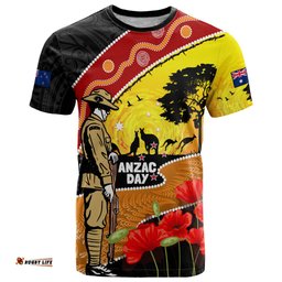 new zealand and australia anzac day t shirt aboriginal maori starring night style