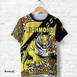 richmond t shirt indigenous tigers