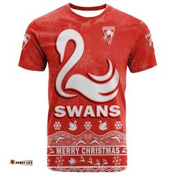 sydney swans unique winter season t shirt swans merry christmas