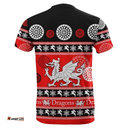 st george illawarra dragons t shirt christmas
