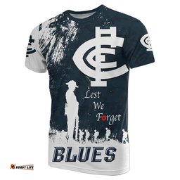 australia t shirt blues anzac day