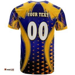 cowboys rugby t shirt custom bull rugby cup final series champions sport style personalised player and number t shirt