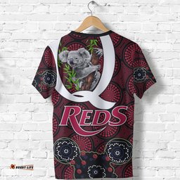 queensland t shirt reds rugby koala