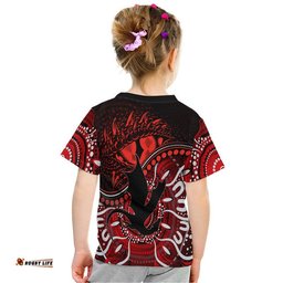 st george illawarra dragons t shirt dragons aboriginal dreamtime style