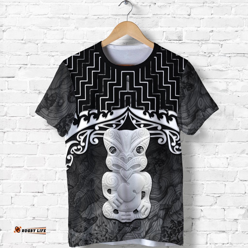 new zealand maori shirt poutama hei tiki t shirt blackAmazing Aussie