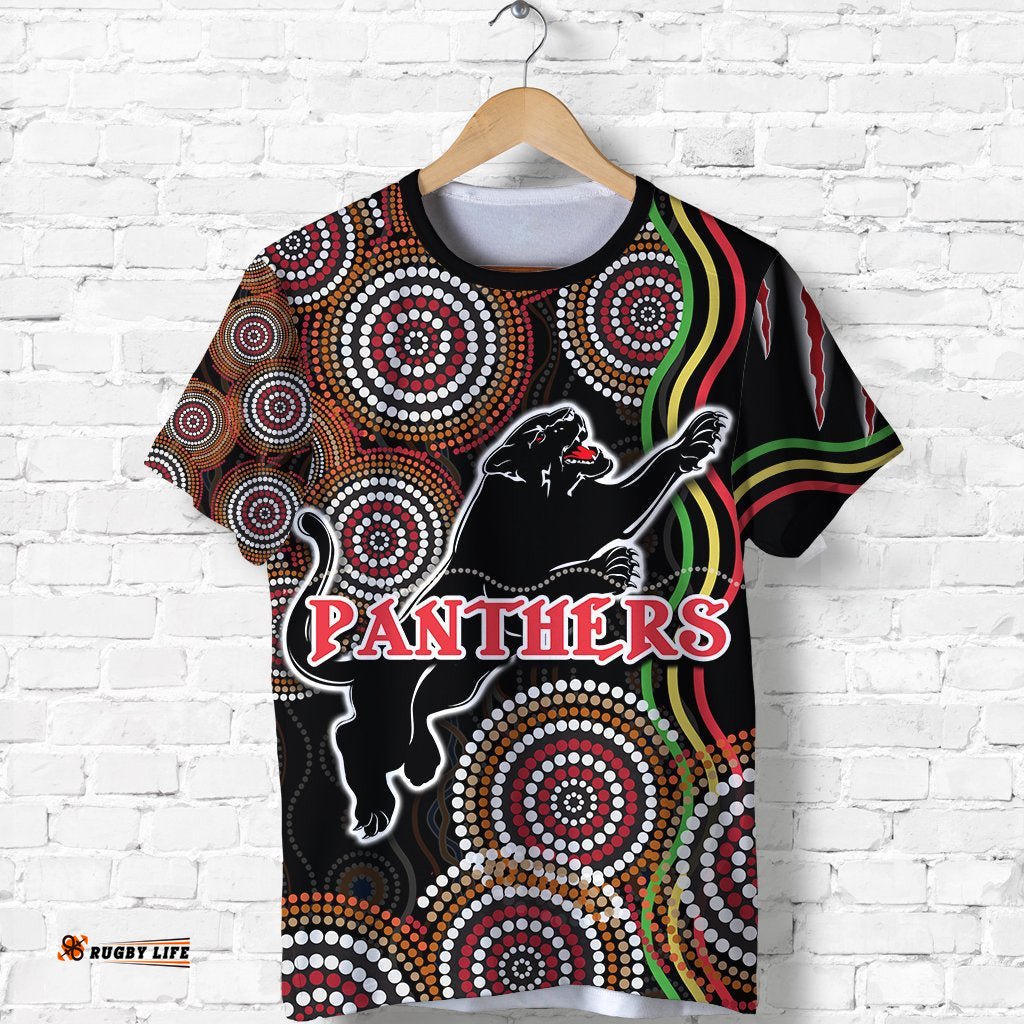 panthers black t shirt indigenous penrith versionAmazing Aussie