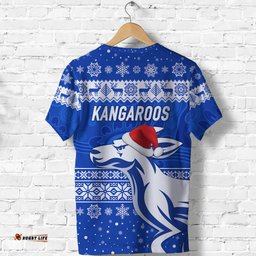 north melbourne kangaroos t shirt christmas simple style