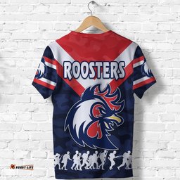 sydney t shirt roosters anzac style
