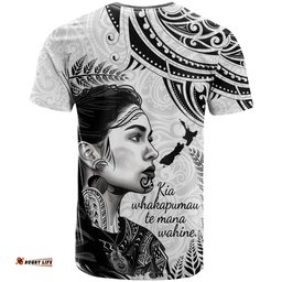 new zealand womens day t shirt aotearoa kia whakapumau te mana wahine