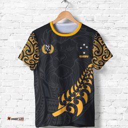 new zealand maori lion rugby t shirt customizedAmazing Aussie