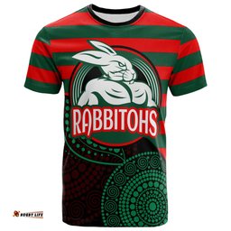 rabbitohs rugby t shirt custom rabbitohs super style t shirt