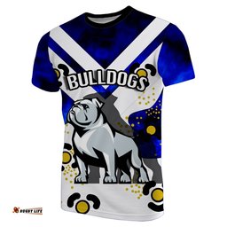 bulldogs all over t shirt warrior man 2