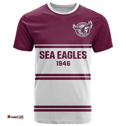 sea eagles rugby t shirt manly warringah white sporty style