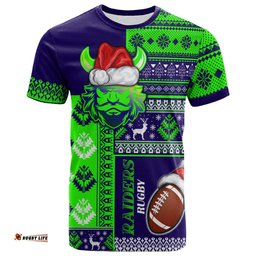 raiders rugby t shirt custom christmas snowflakes warriors mascot t shirt