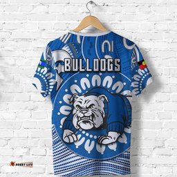 bulldogs naidoc t shirt indigenous white