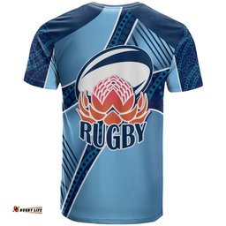 waratahs rugby t shirt custom rugby ball logo t shirt