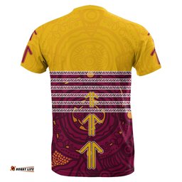 brisbane broncos t shirt aboriginal special