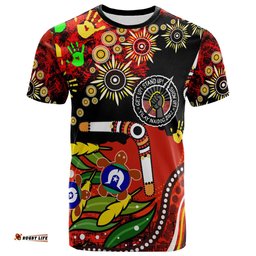 australia naidoc week 2022 t shirt naidoc week sorry day indigenous aboriginal inspired culture turtle and boomerang t shirt