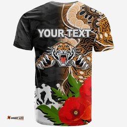 custom personalisedtigers anzac day aboriginal mix army patterns t shirt