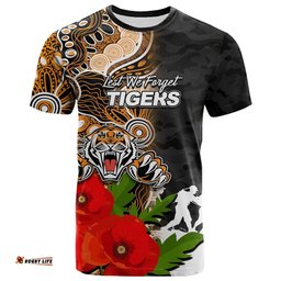 custom personalisedtigers anzac day aboriginal mix army patterns t shirt