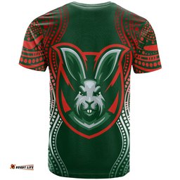 rabbitohs rugby t shirt custom rabbitohs aboriginal style t shirt