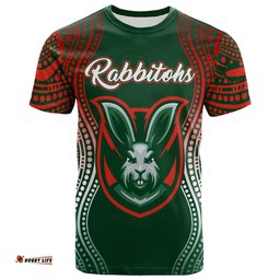 rabbitohs rugby t shirt custom rabbitohs aboriginal style t shirt
