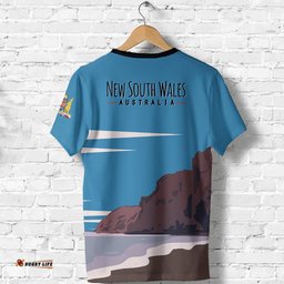 australia t shirt new south wales t shirt landscape art